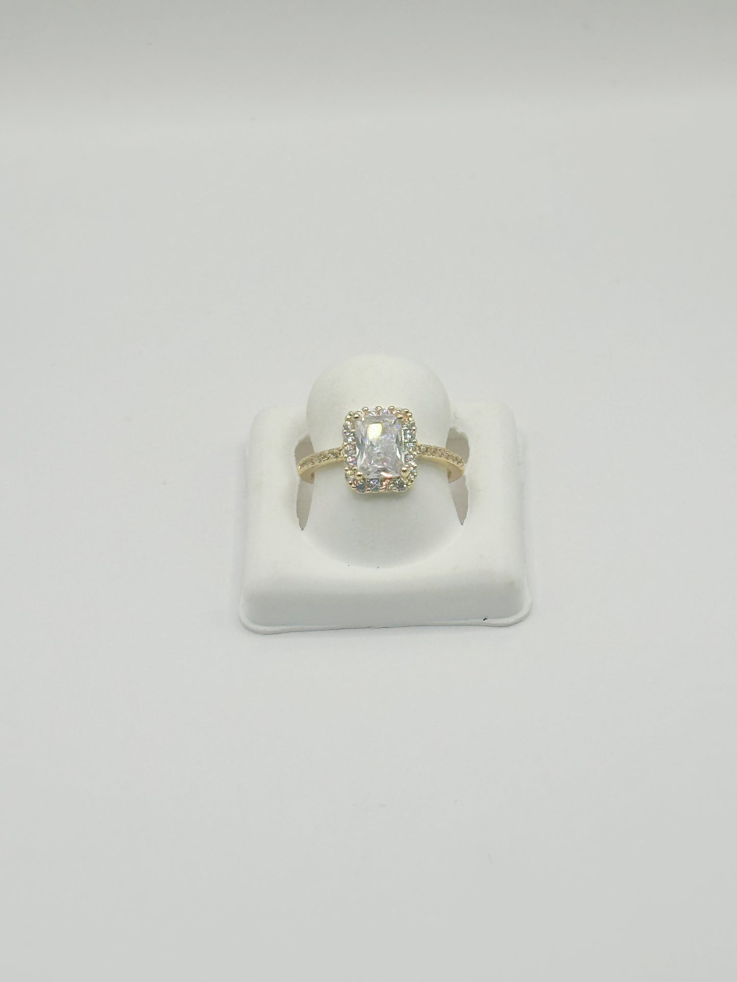 Square Fancy Ring Adjustable Gold Filled