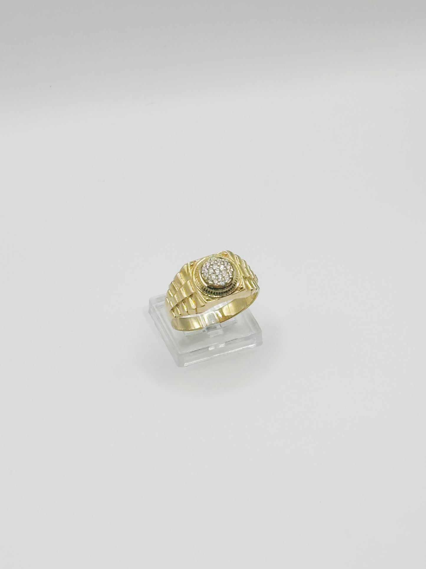 Anillo Estilo Rolex 10kt