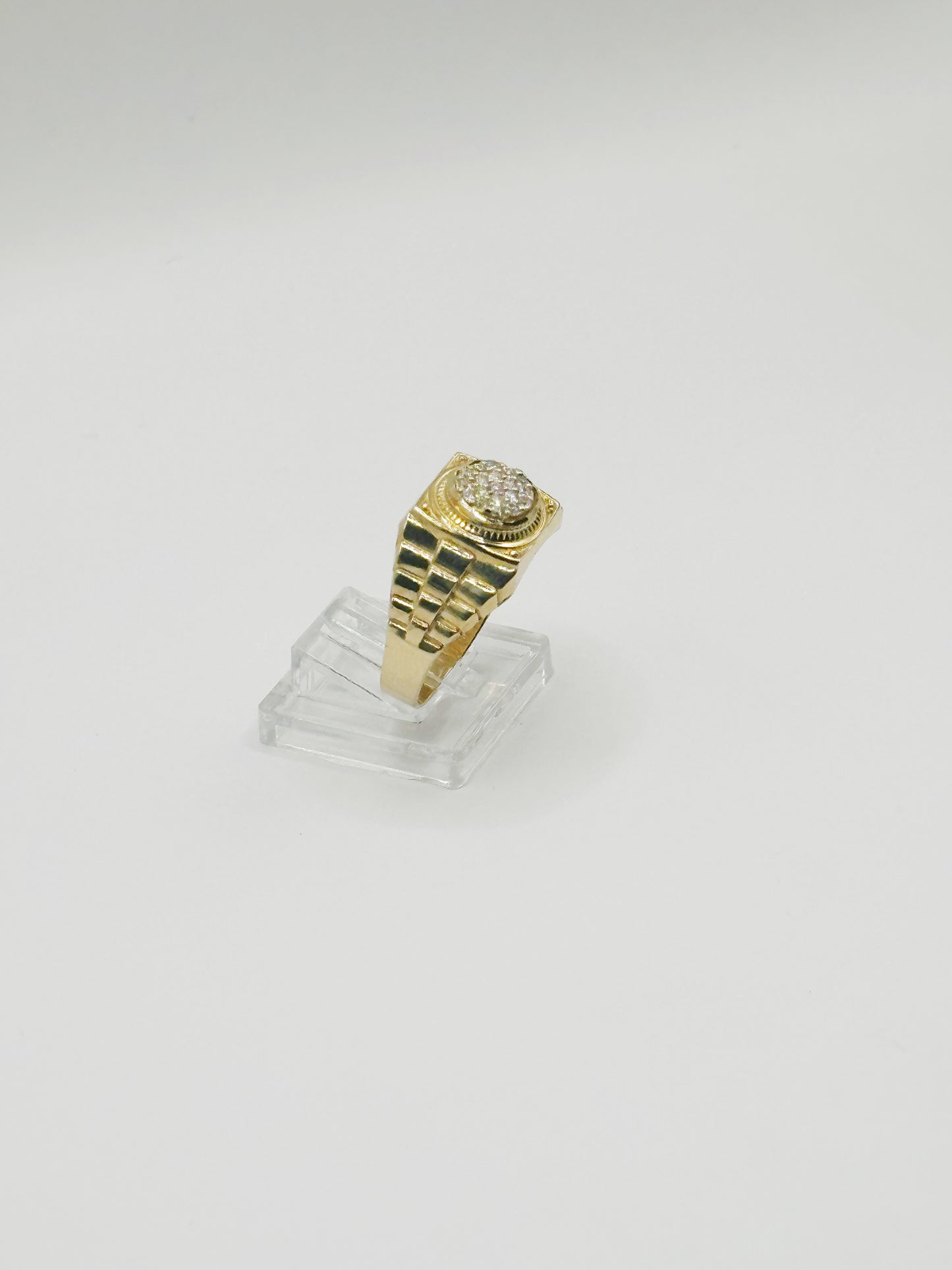 Anillo Estilo Rolex 10kt