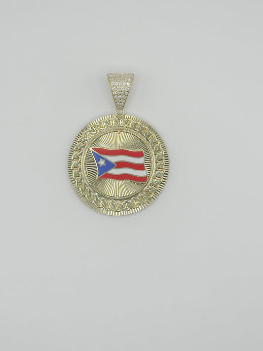 Medalla Puerto Rico 10kt