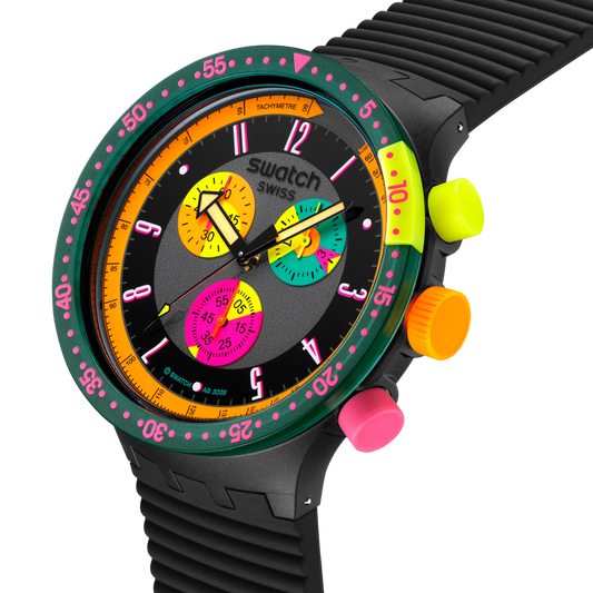 SWATCH NEON SEPPIA