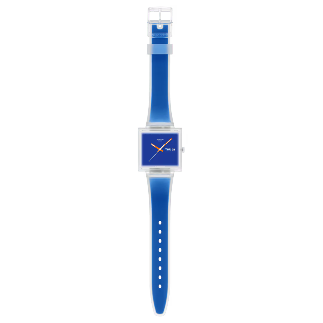 SWATCH WHAT IF...SEE THRU BLUE?