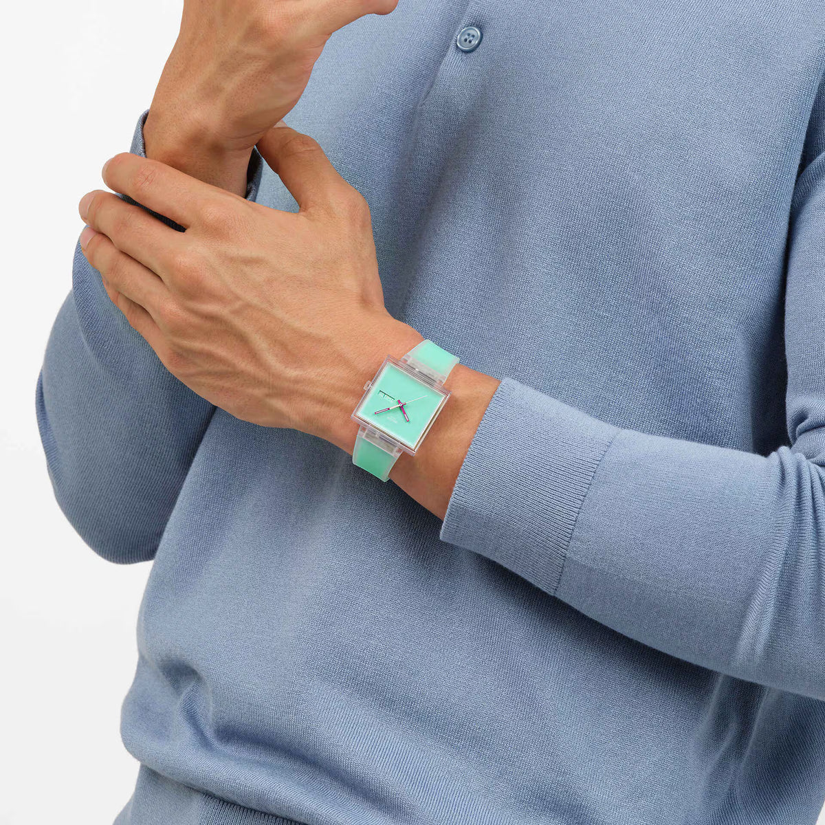 SWATCH WHAT IF...SEE THRU MINT?