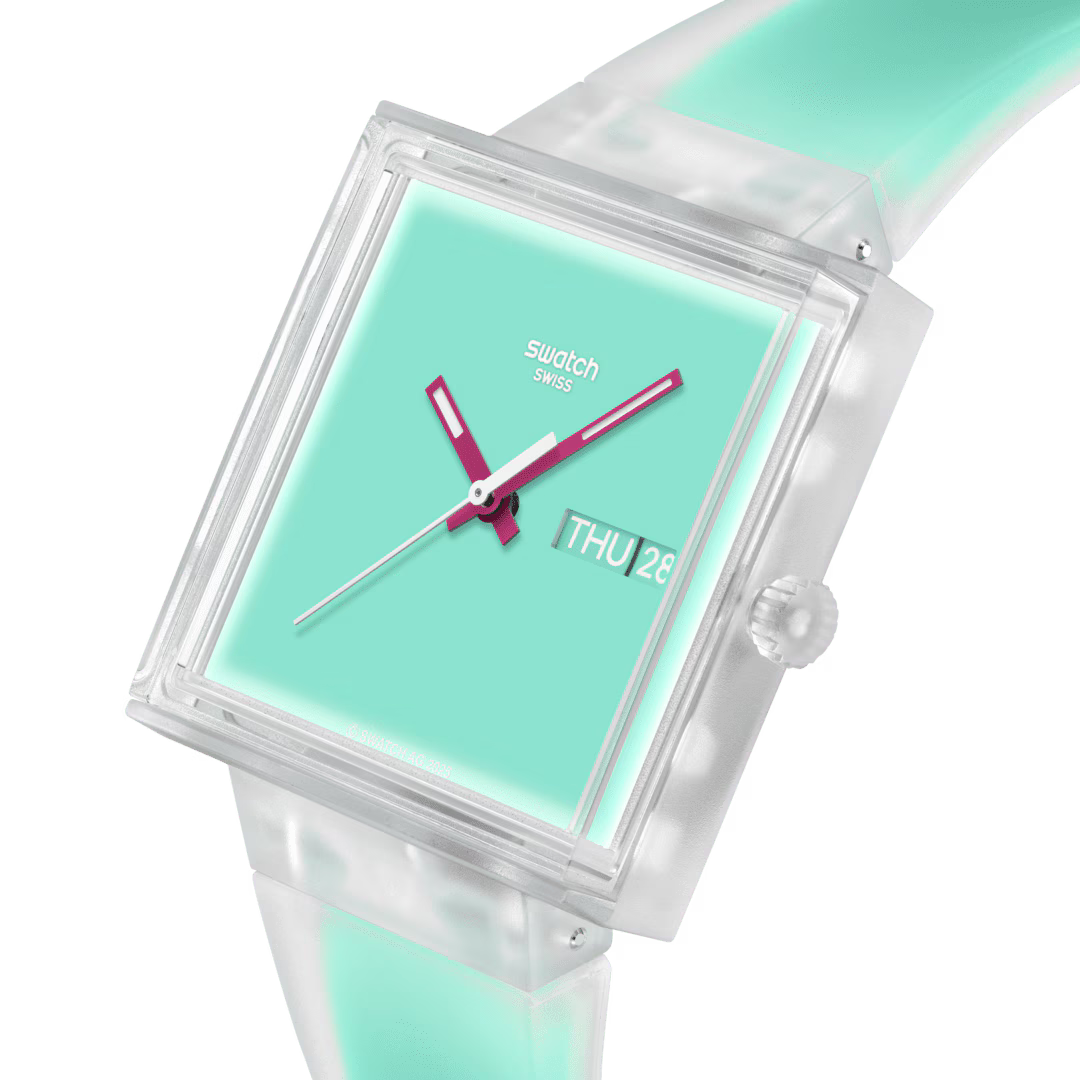 SWATCH WHAT IF...SEE THRU MINT?