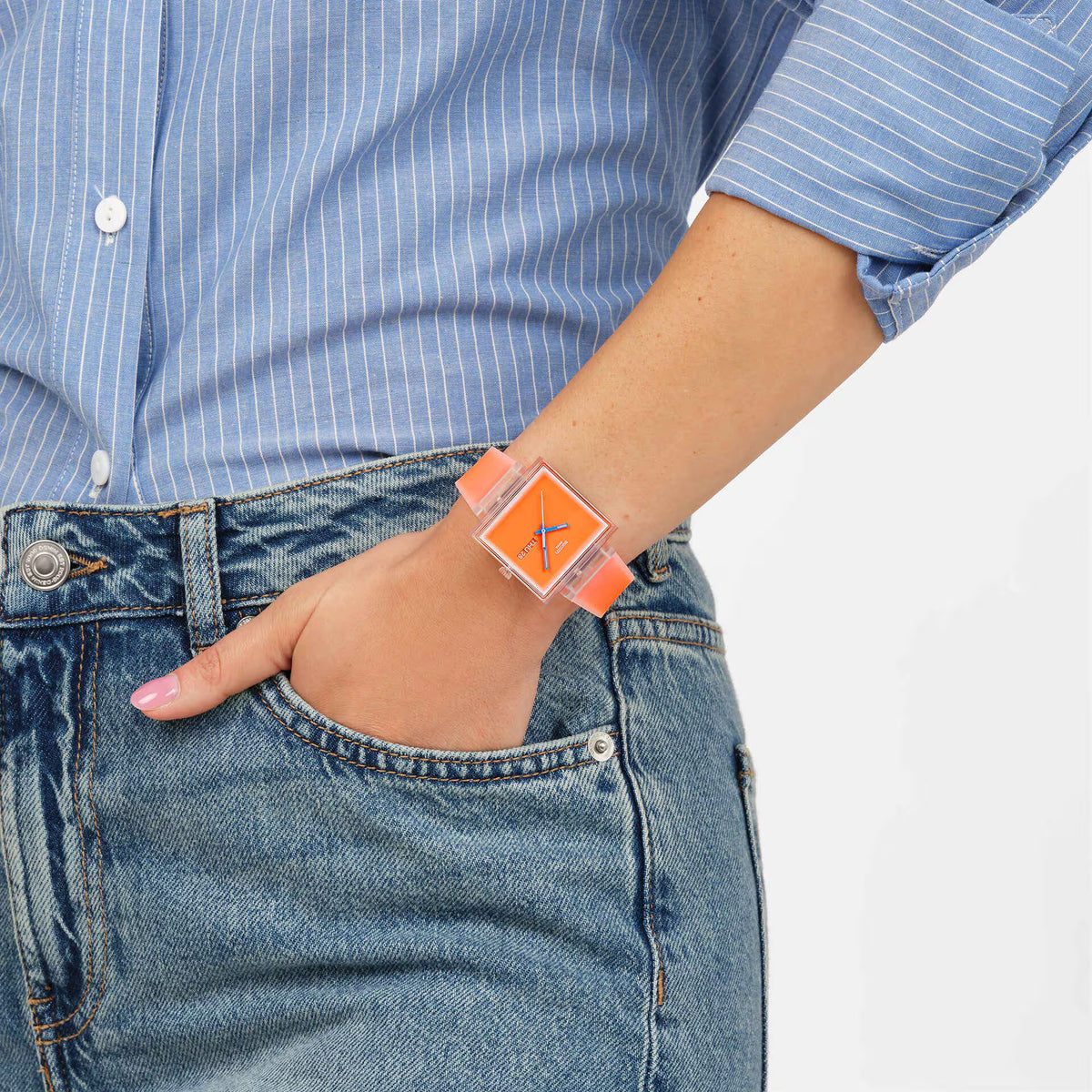 SWATCH WHAT IF...SEE THRU ORANGE?