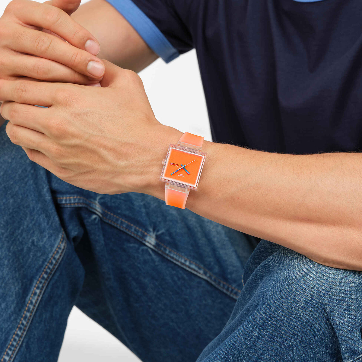 SWATCH WHAT IF...SEE THRU ORANGE?