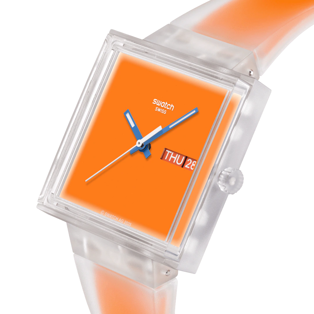 SWATCH WHAT IF...SEE THRU ORANGE?