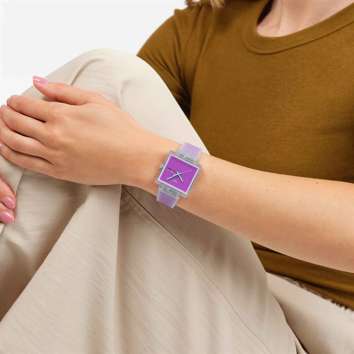SWATCH WHAT IF...SEE THRU MAGENTA?