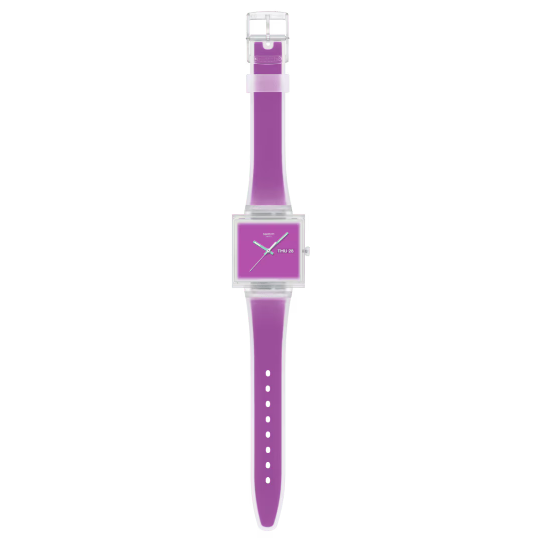 SWATCH WHAT IF...SEE THRU MAGENTA?