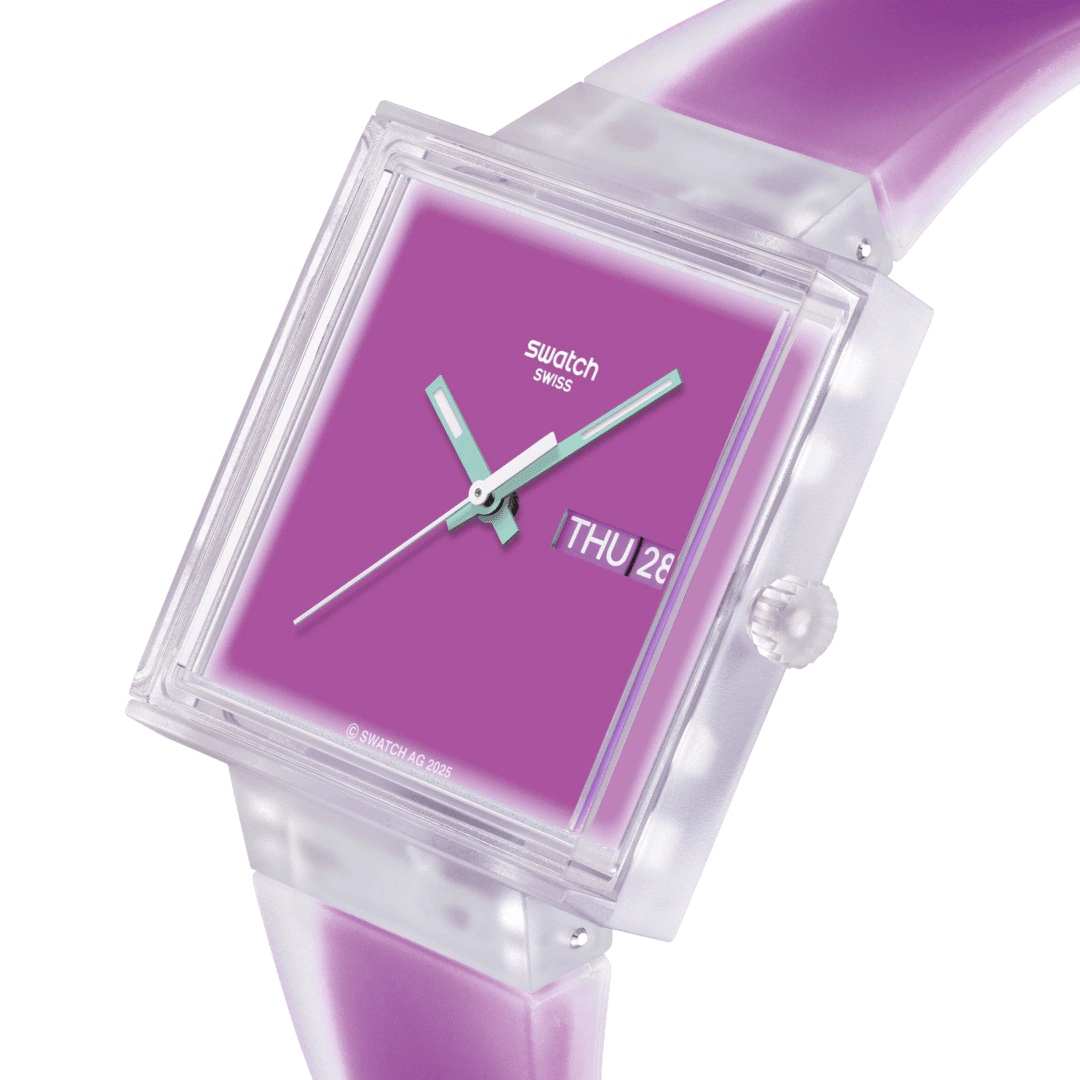 SWATCH WHAT IF...SEE THRU MAGENTA?