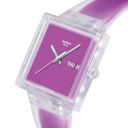 SWATCH WHAT IF...SEE THRU MAGENTA?