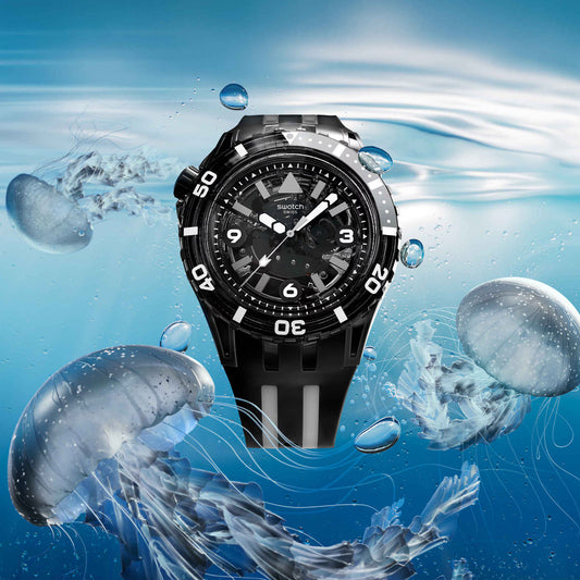 SWATCH BLACK SEA NETTLE