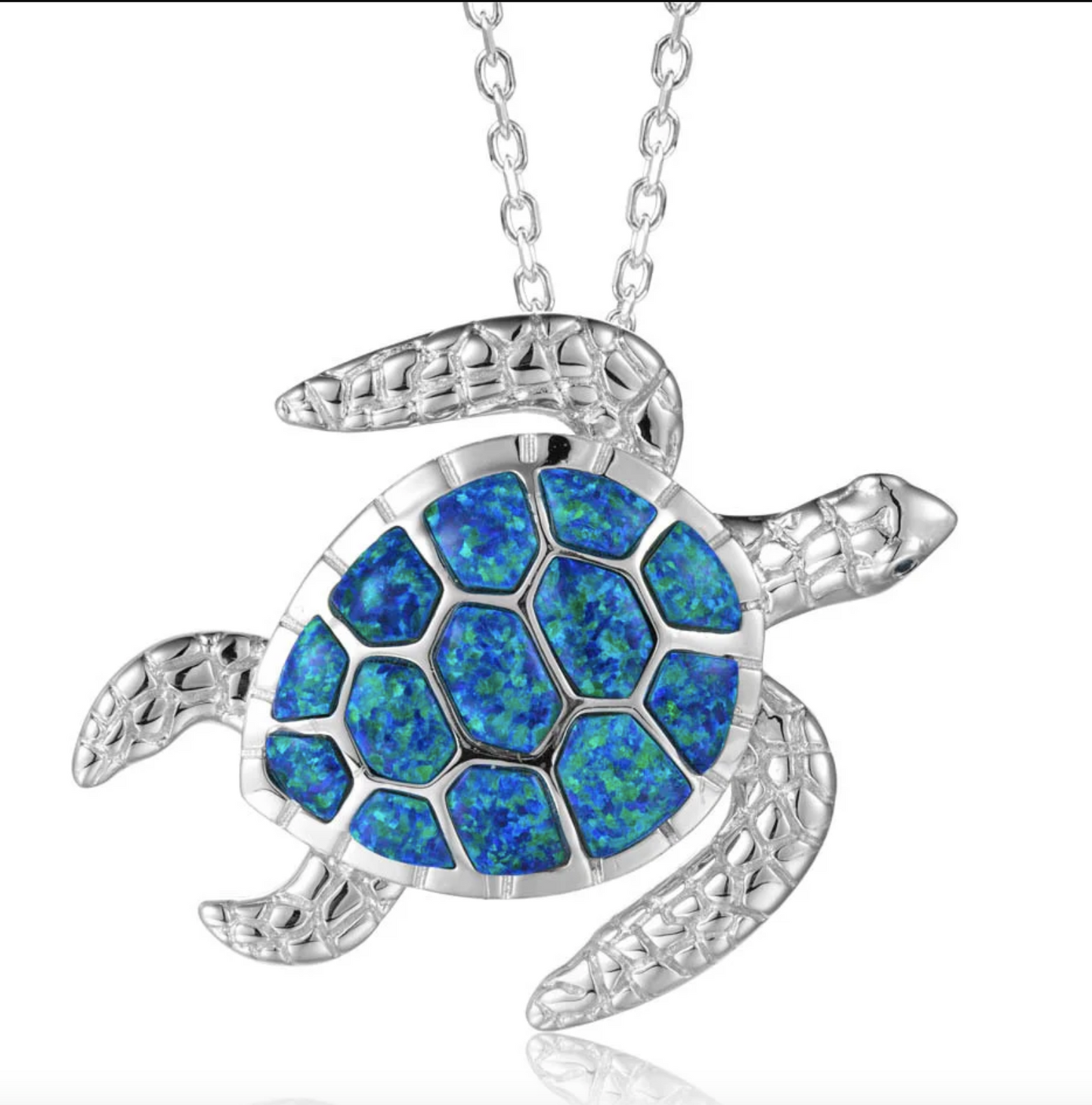 Alamea Opal Turtle Pendant