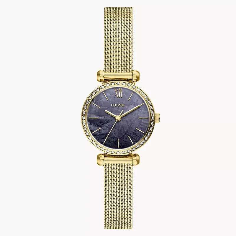 FOSSIL Tillie Three-hand Gold Stainless Steel Watch 36mm