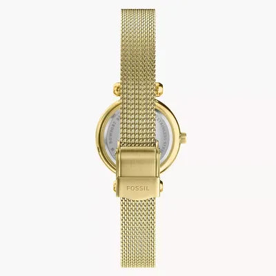 FOSSIL Tillie Three-hand Gold Stainless Steel Watch 36mm