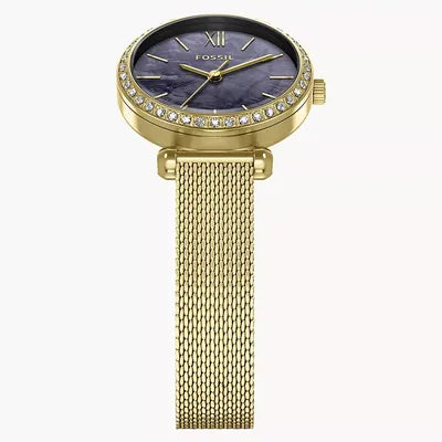 FOSSIL Tillie Three-hand Gold Stainless Steel Watch 36mm