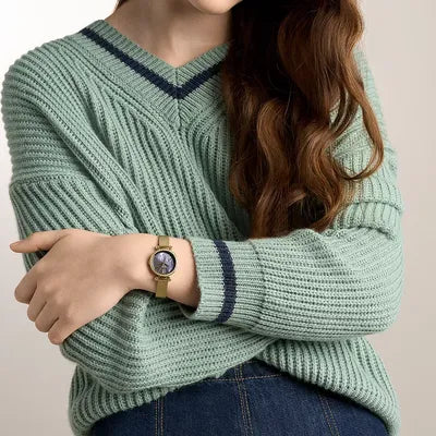 FOSSIL Tillie Three-hand Gold Stainless Steel Watch 36mm