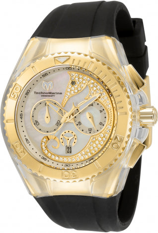 TechnoMarine Black Cruise Ladies Watch