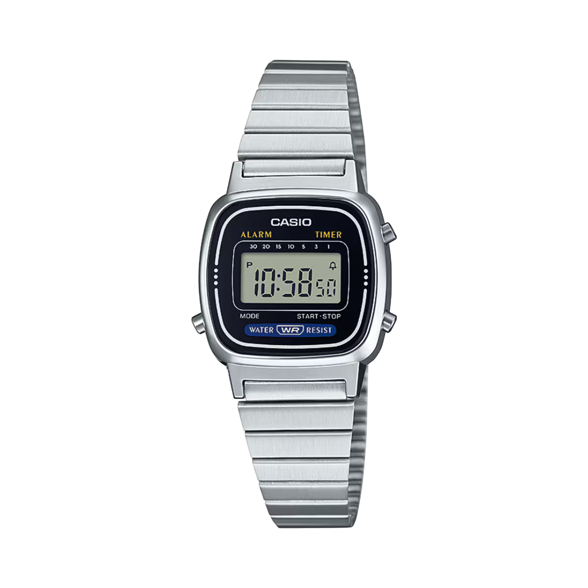Reloj Casio de Pulso Plateado Vintage