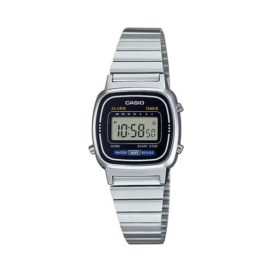 Reloj Casio de Pulso Plateado Vintage