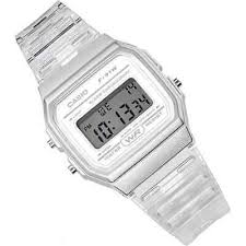 Reloj Casio de Pulso Clear Resin