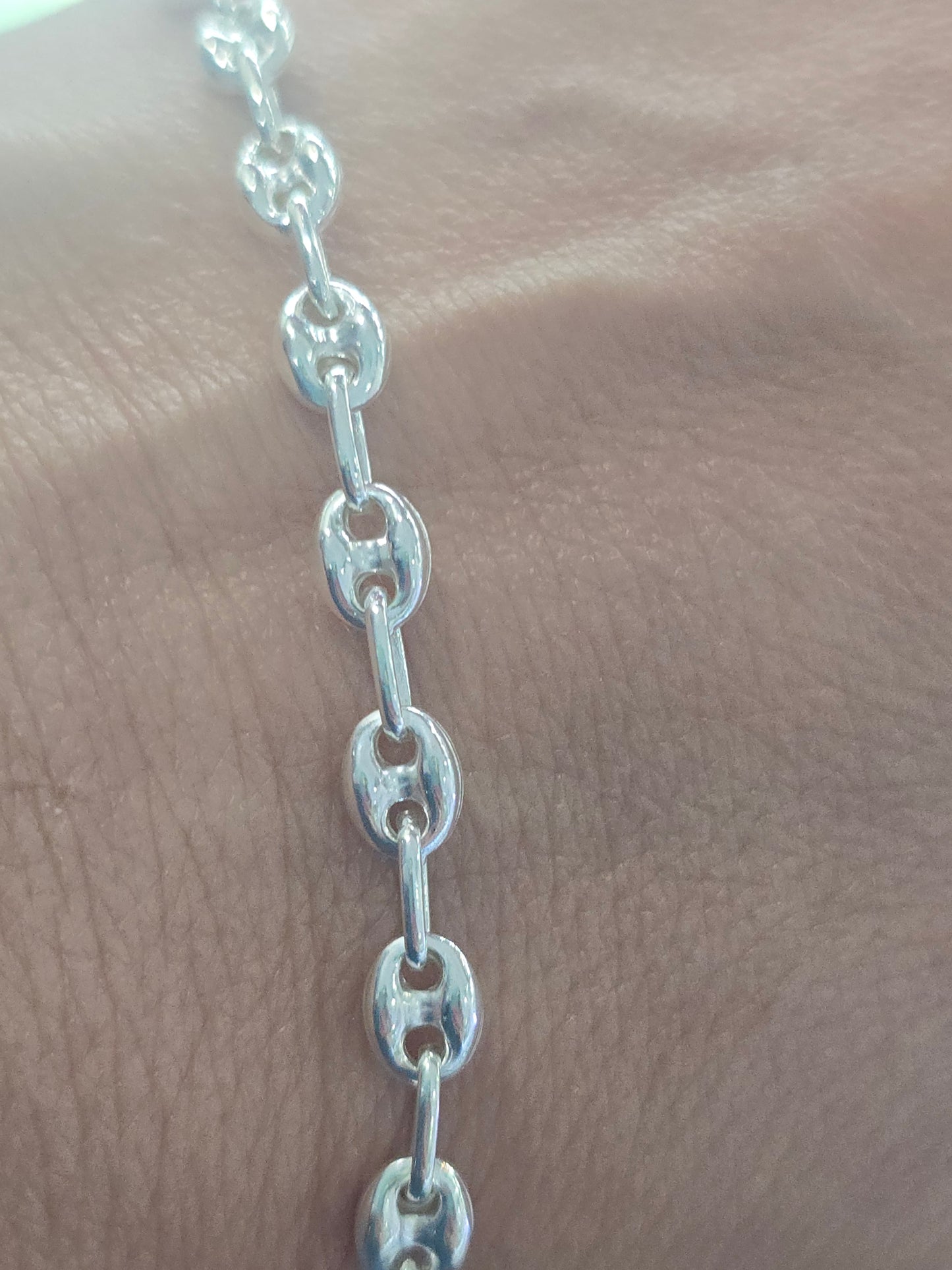 Pulsera plata puff mariner