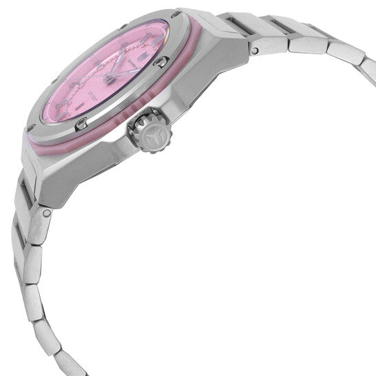 TechnoMarine Coral Quartz Pink Dial Ladies Watch
